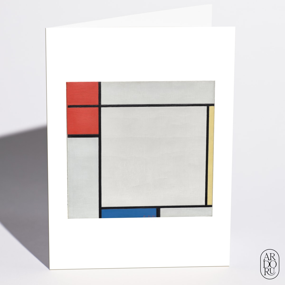 Composition with Red, Yellow, and Blue by Piet Mondrian