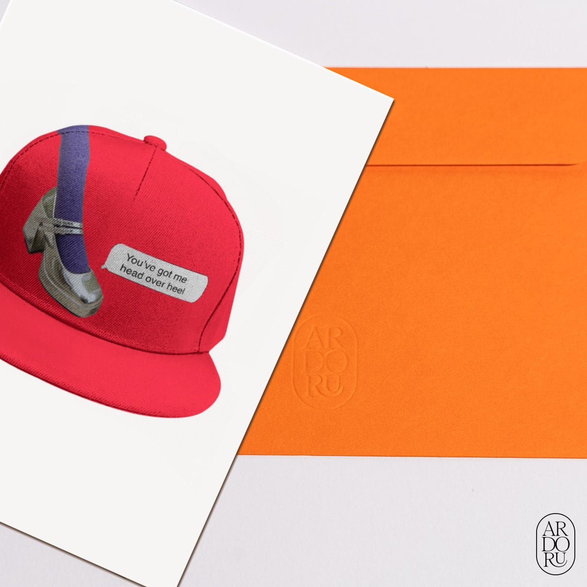 Love Keepsake Greeting Card - Baseball Cap
