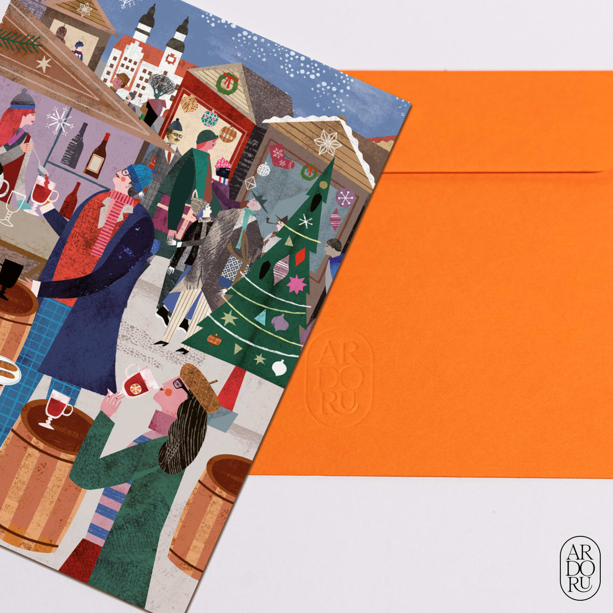 The Christmas Market by Martin Haake