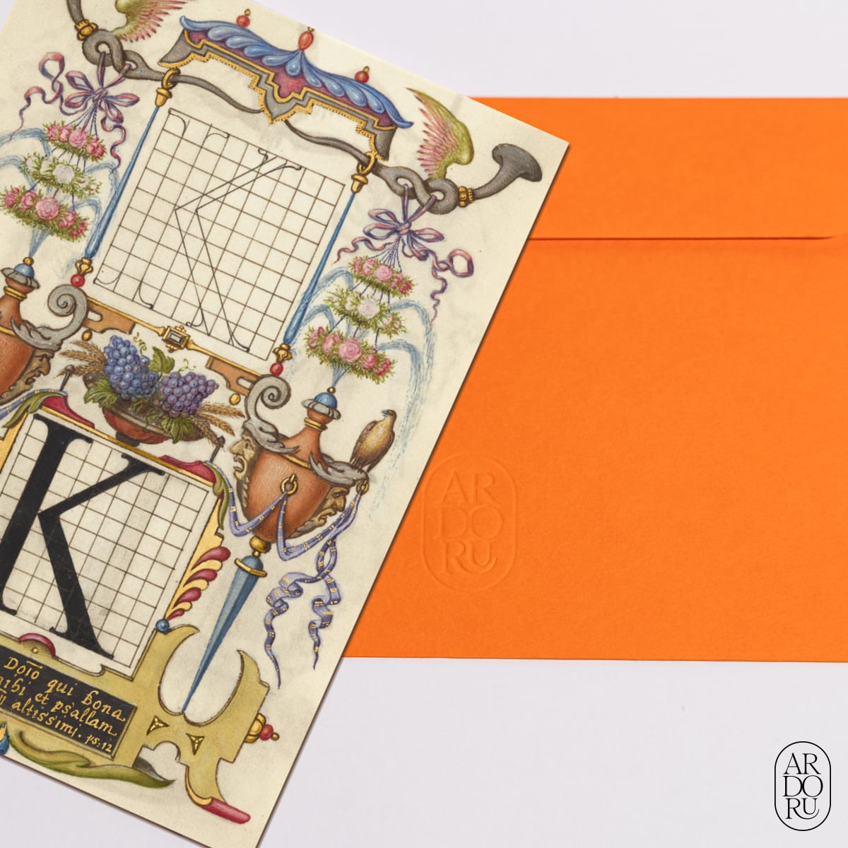 Guide for Constructing the Letter K by Joris Hoefnagel