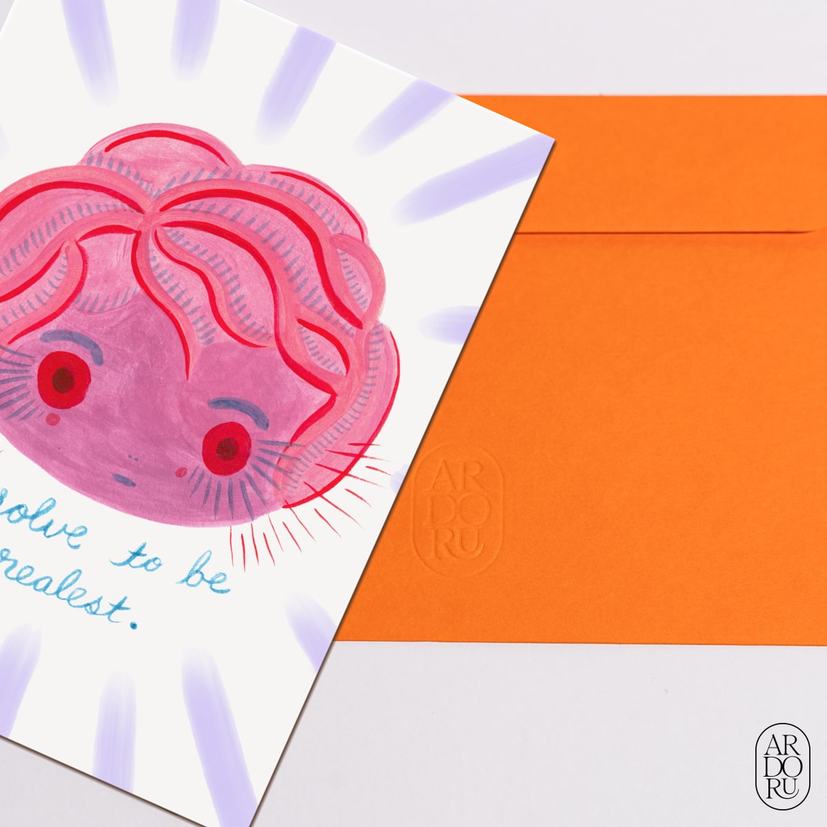 New Year Keepsake Greeting Card - Resolutions - The Realest
