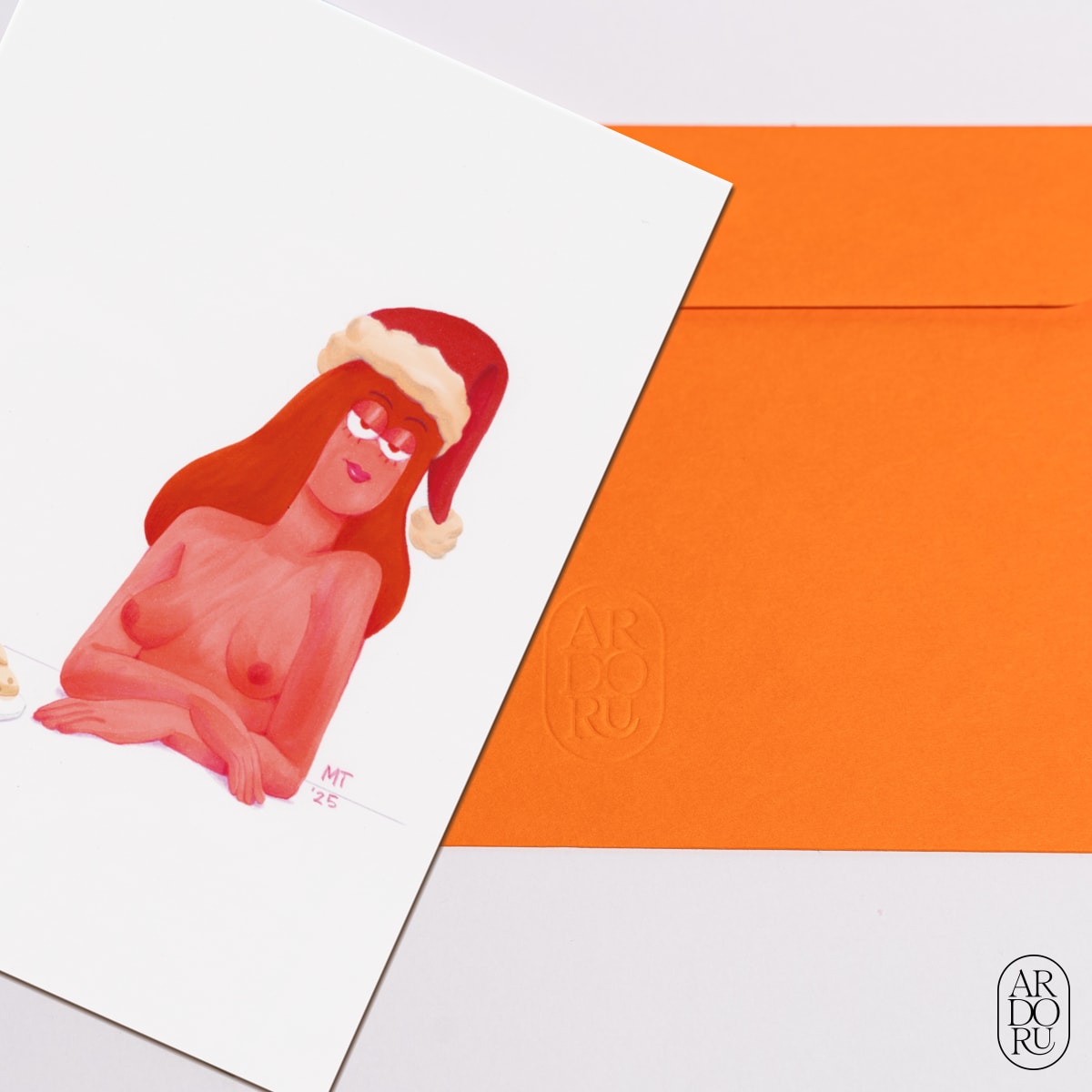 Cookies and Milk for Santa by Miranda Tacchia