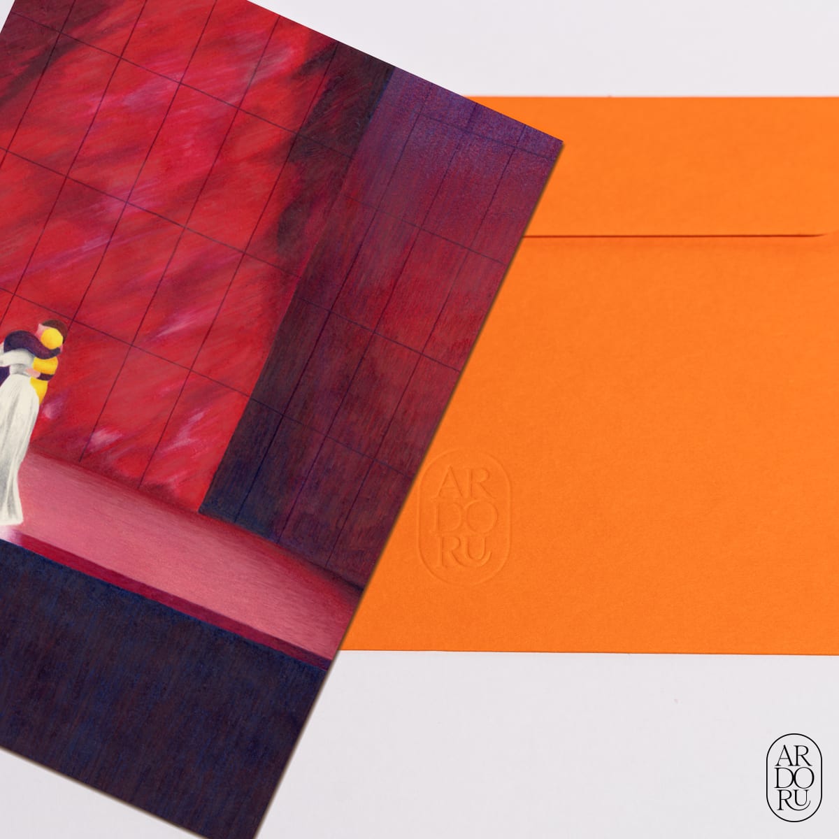 Love Keepsake Greeting Card - Romeo & Juliet Stage