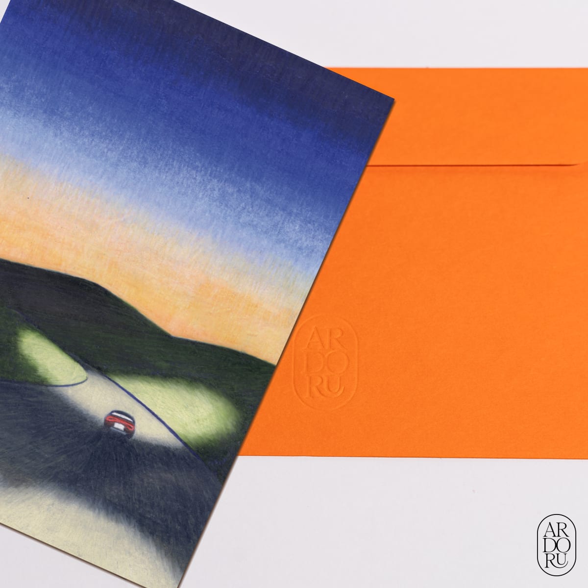 Route À l'Aube (Road At Dawn) by Pierre Dawance