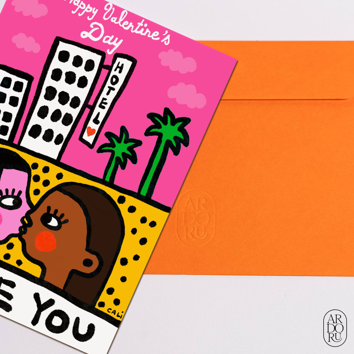 I LOVE YOU by Calixte Bernard