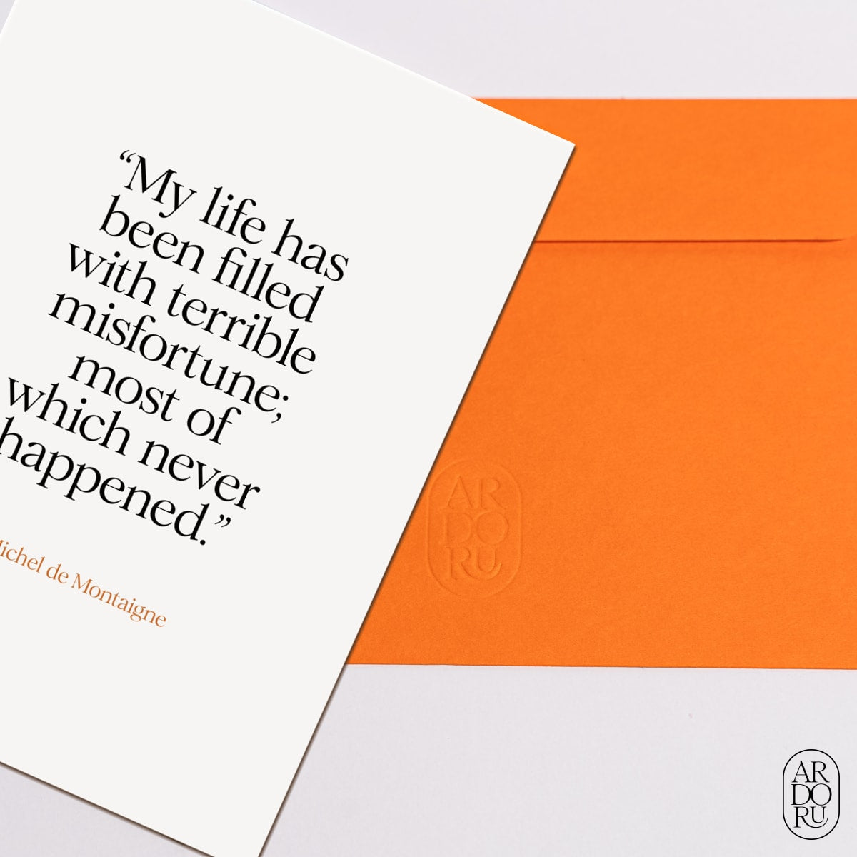 Michel de Montaigne by Words & Wisdom