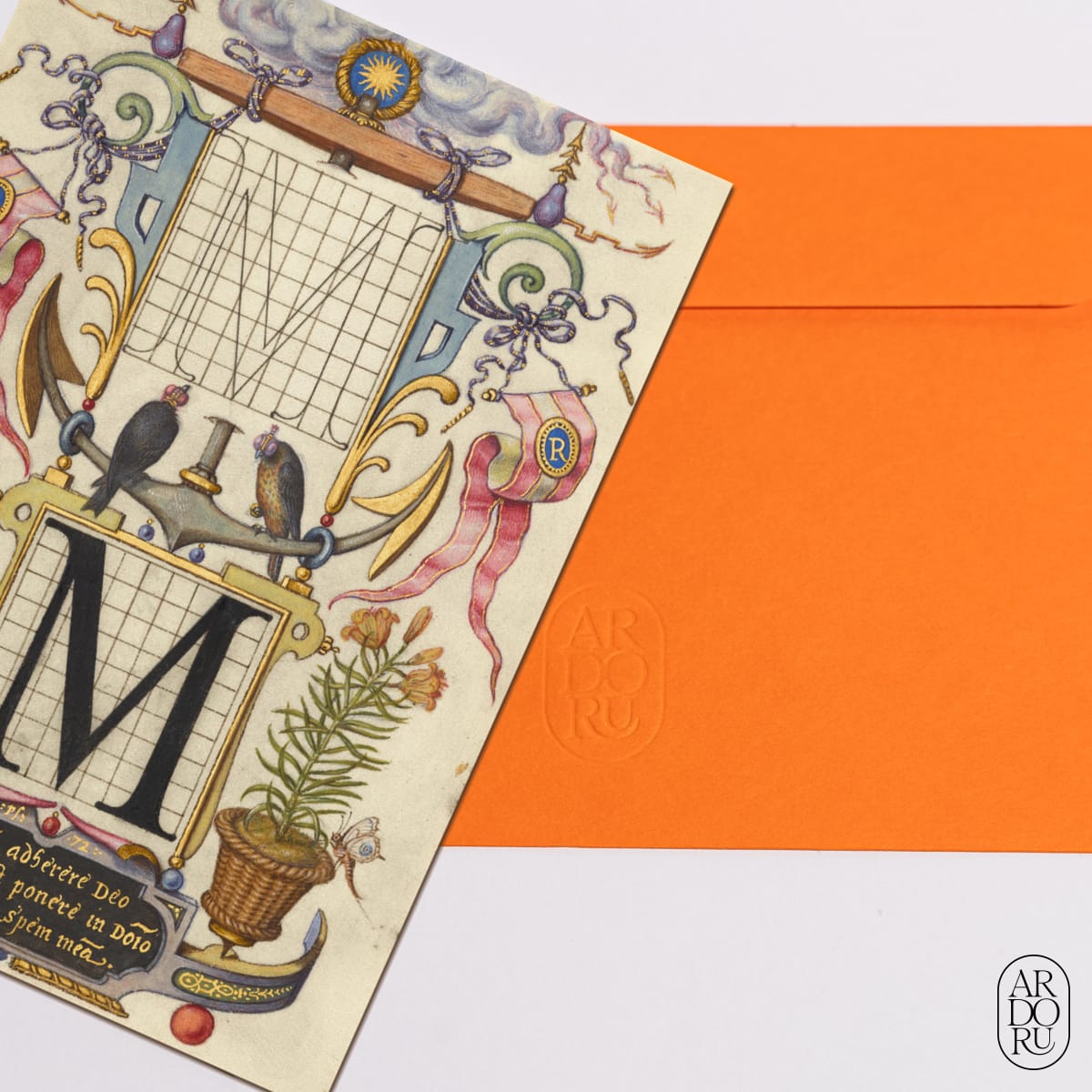 Guide for Constructing the Letter M by Joris Hoefnagel