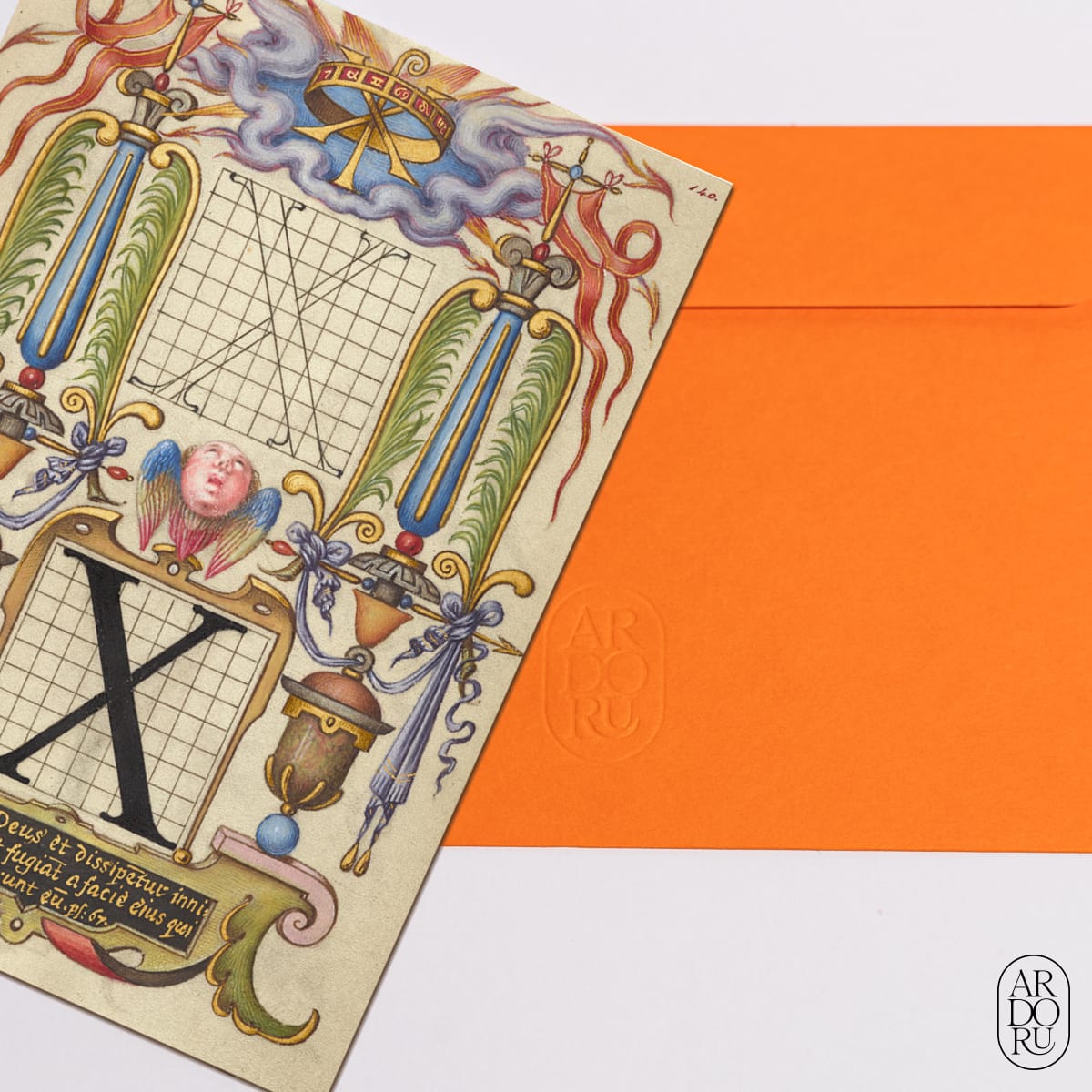 Guide for Constructing the Letter X by Joris Hoefnagel