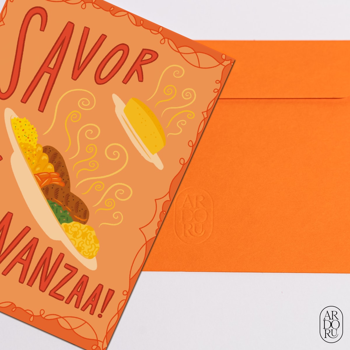 Kwanzaa Keepsake Greeting Card - Savor