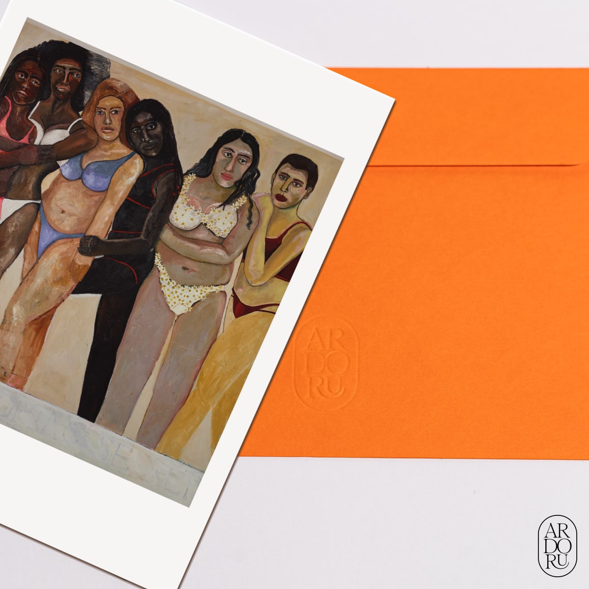 Encouragement Keepsake Greeting Card - Victoria Secrets Fashion