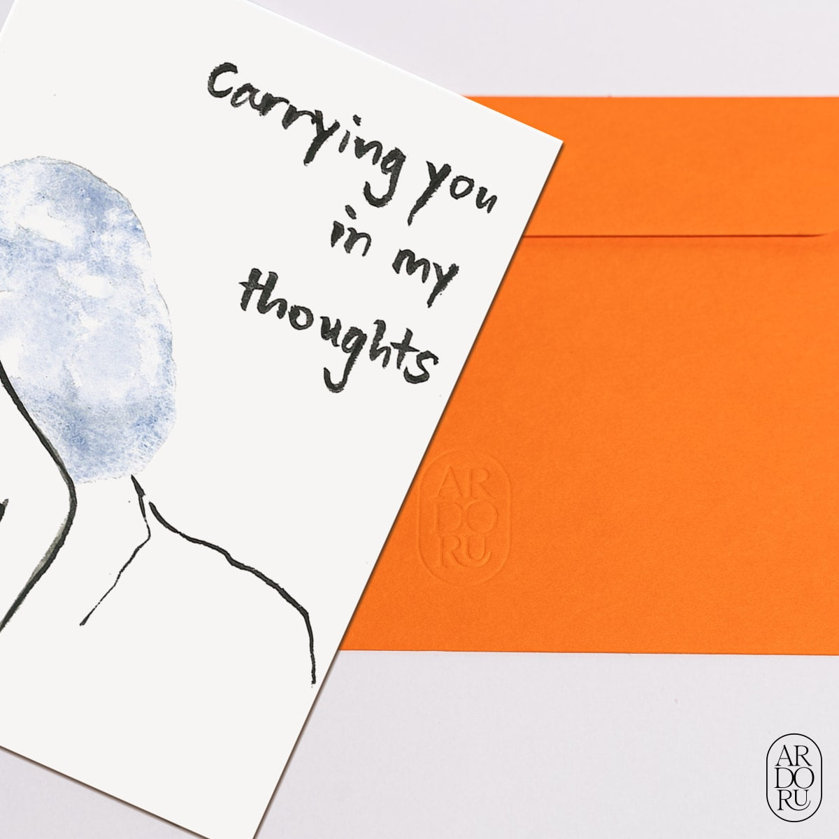 Carrying you in my thoughts, by Lara Apponyi