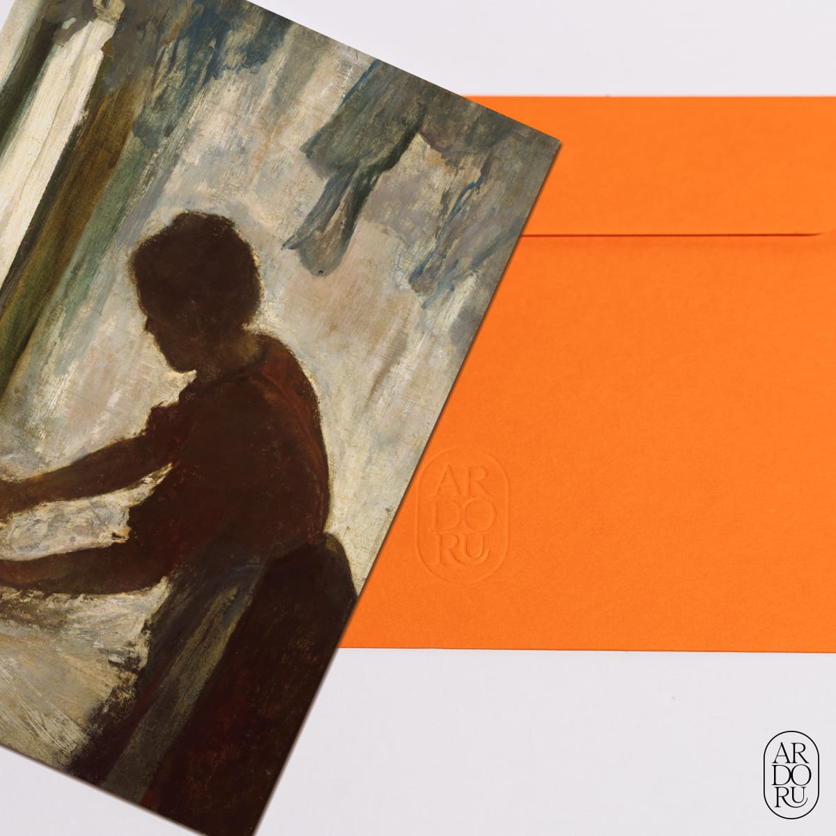 A Woman Ironing by Edgar Degas