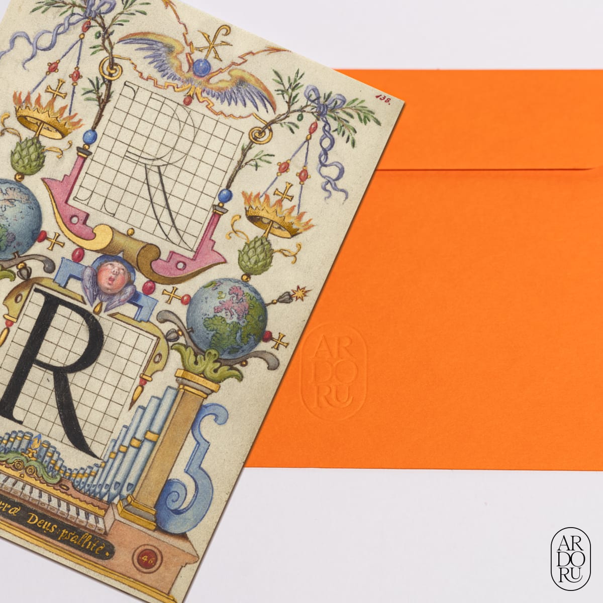 Guide for Constructing the Letter R by Joris Hoefnagel