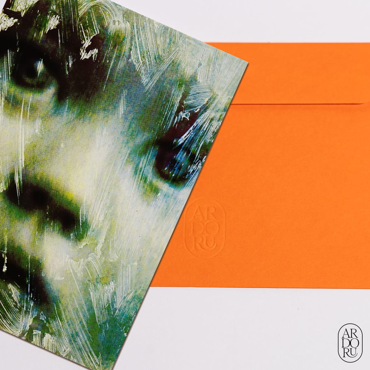 Baby Keepsake Greeting Card - Expressive Abstract