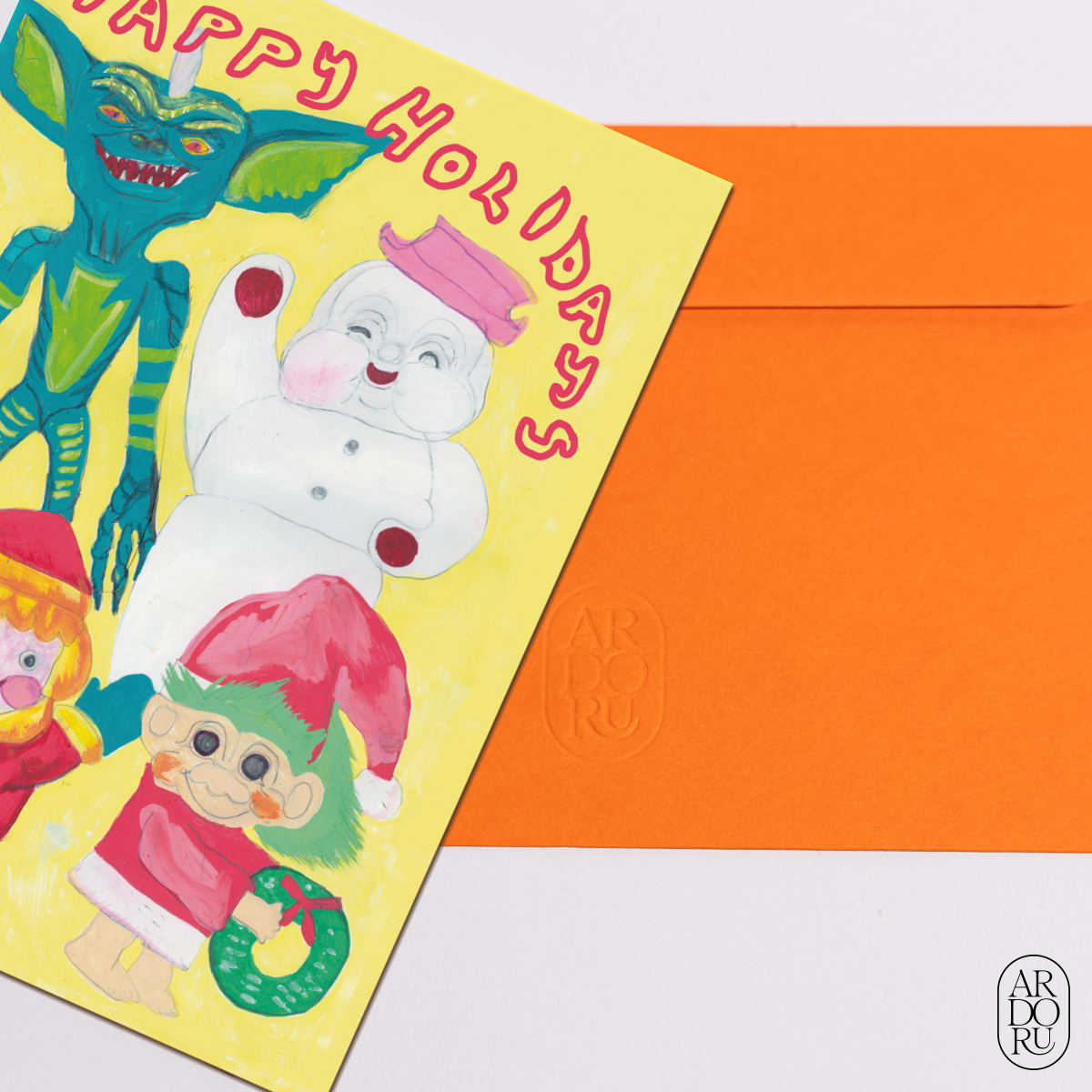 Happy Holidays by Mara Heuer
