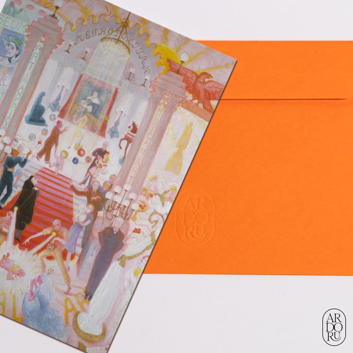 Congratulations Keepsake Greeting Card - The Cathedral of Art by Florine Stettheimer