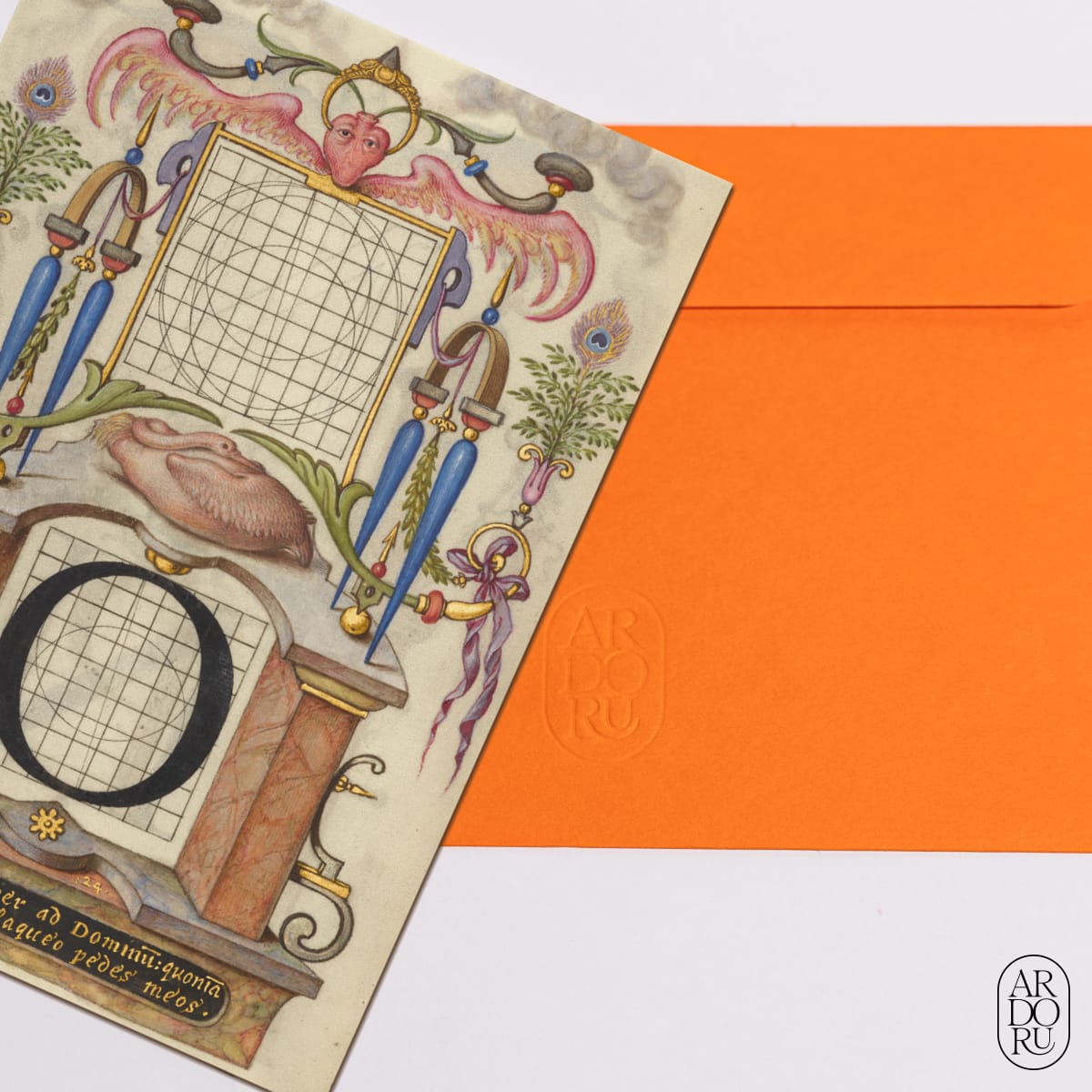 Guide for Constructing the Letter O by Joris Hoefnagel
