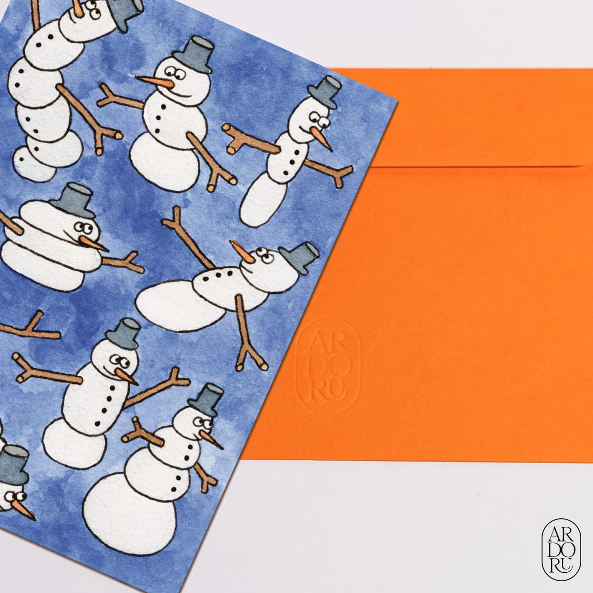 Bunch of Snowmen by Alex Cline