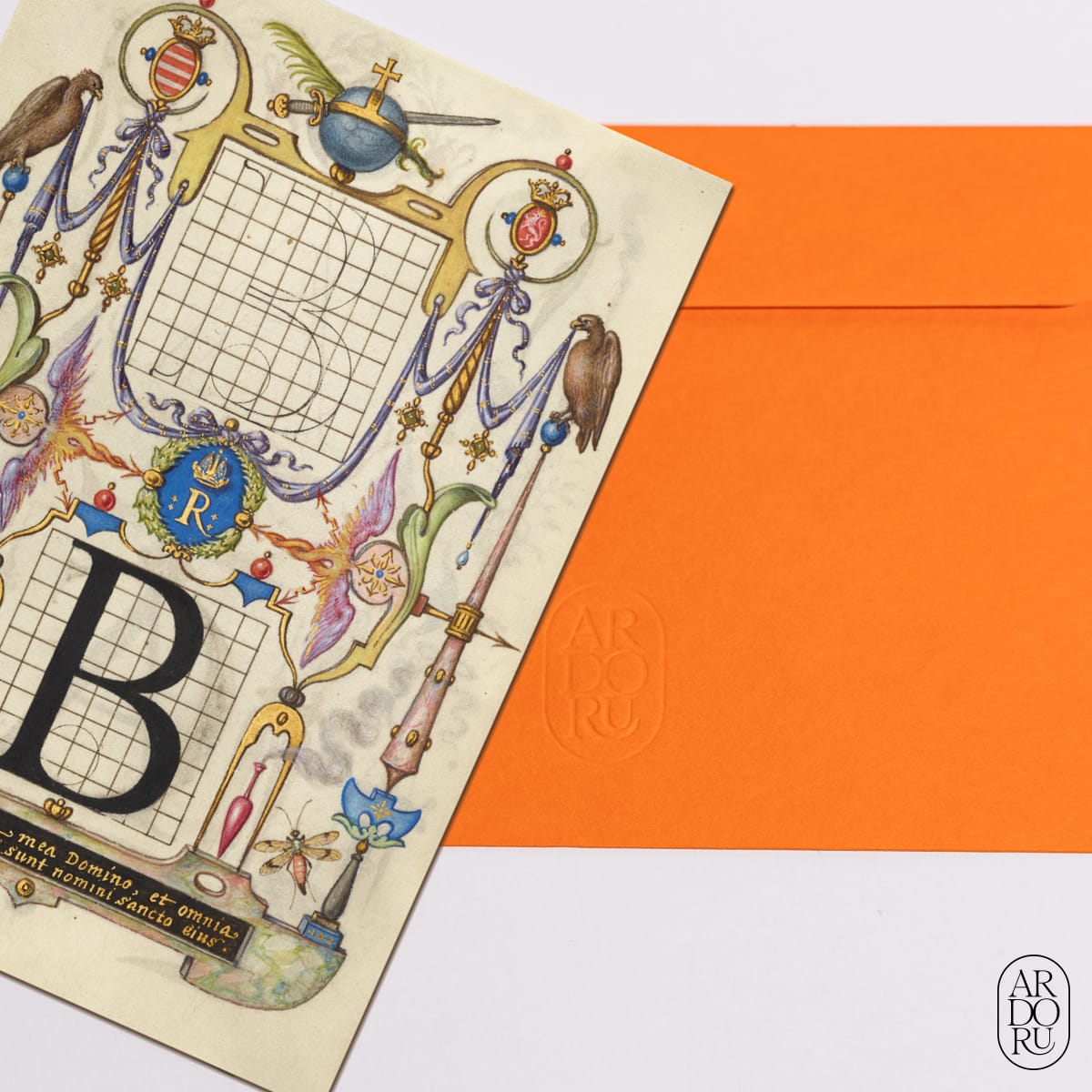 Guide for Constructing the Letter B by Joris Hoefnagel