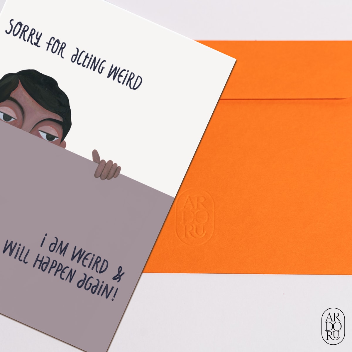 I'm Sorry Keepsake Greeting Card - T&C Of Knowing Me