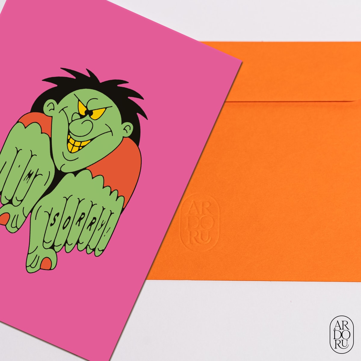 I'm Sorry Keepsake Greeting Card - Funny I'm Sorry Tattoo