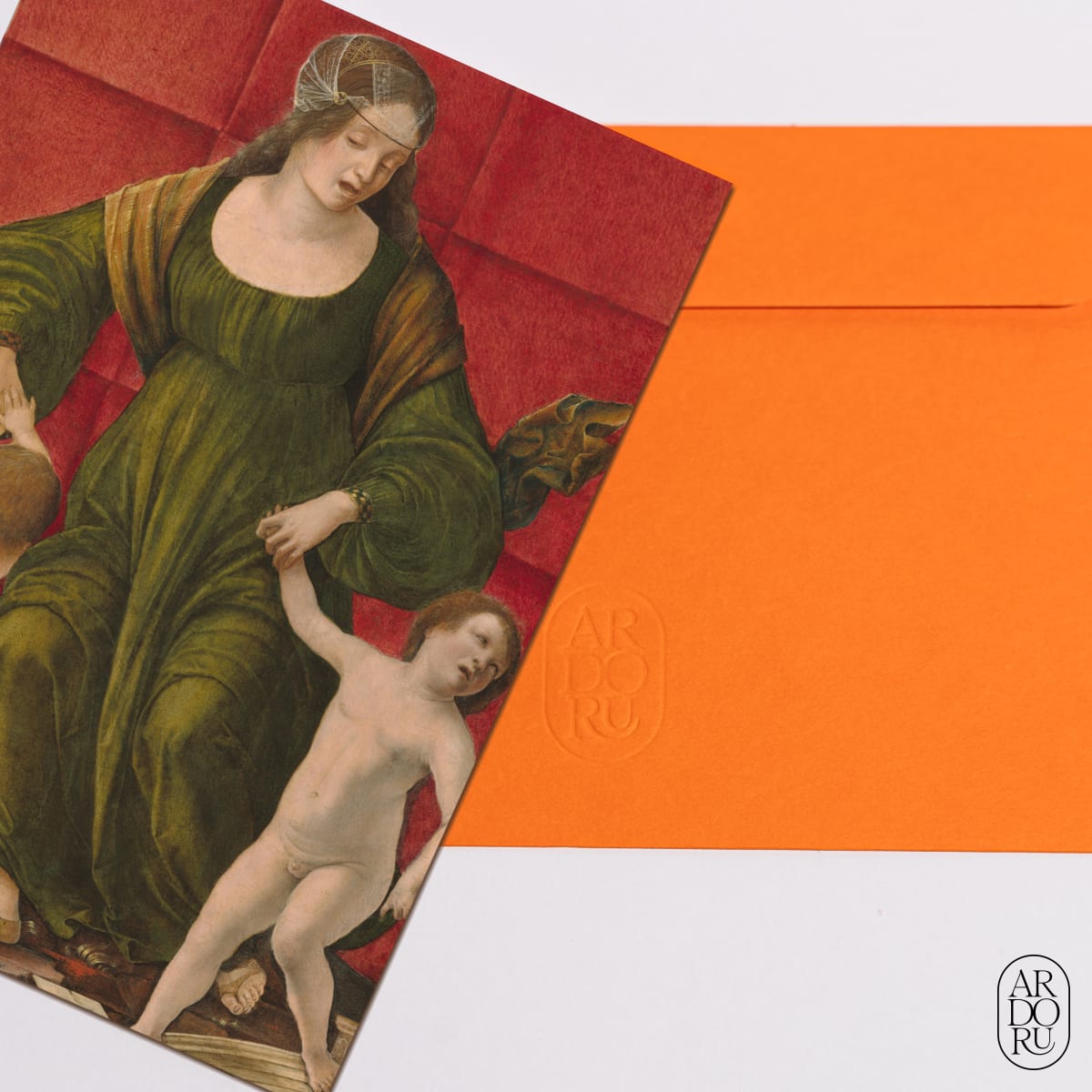 The Wife of Hasdrubal and Her Children by Ercole de' Roberti