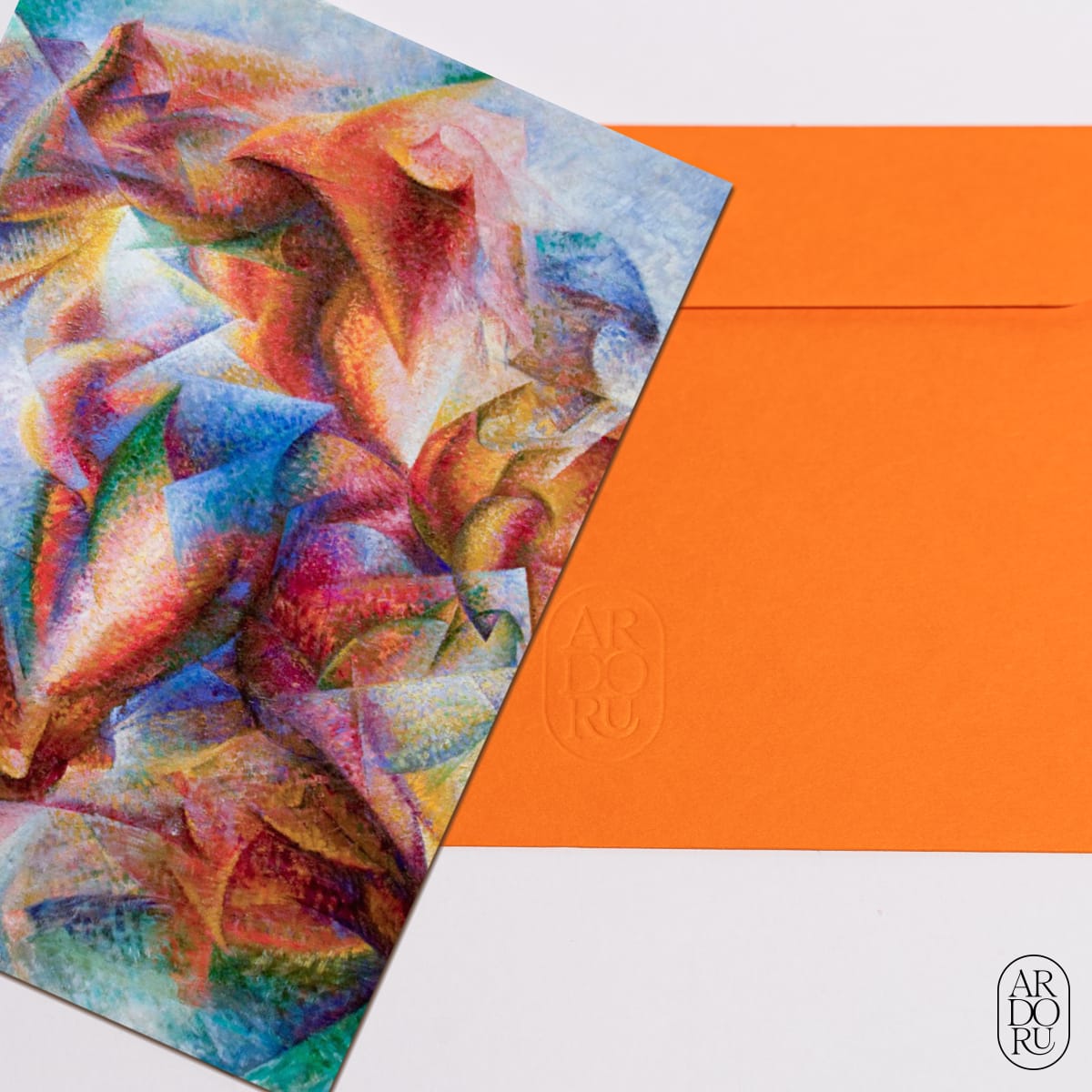 Dynamism of a Soccer Placer by Umberto Boccioni