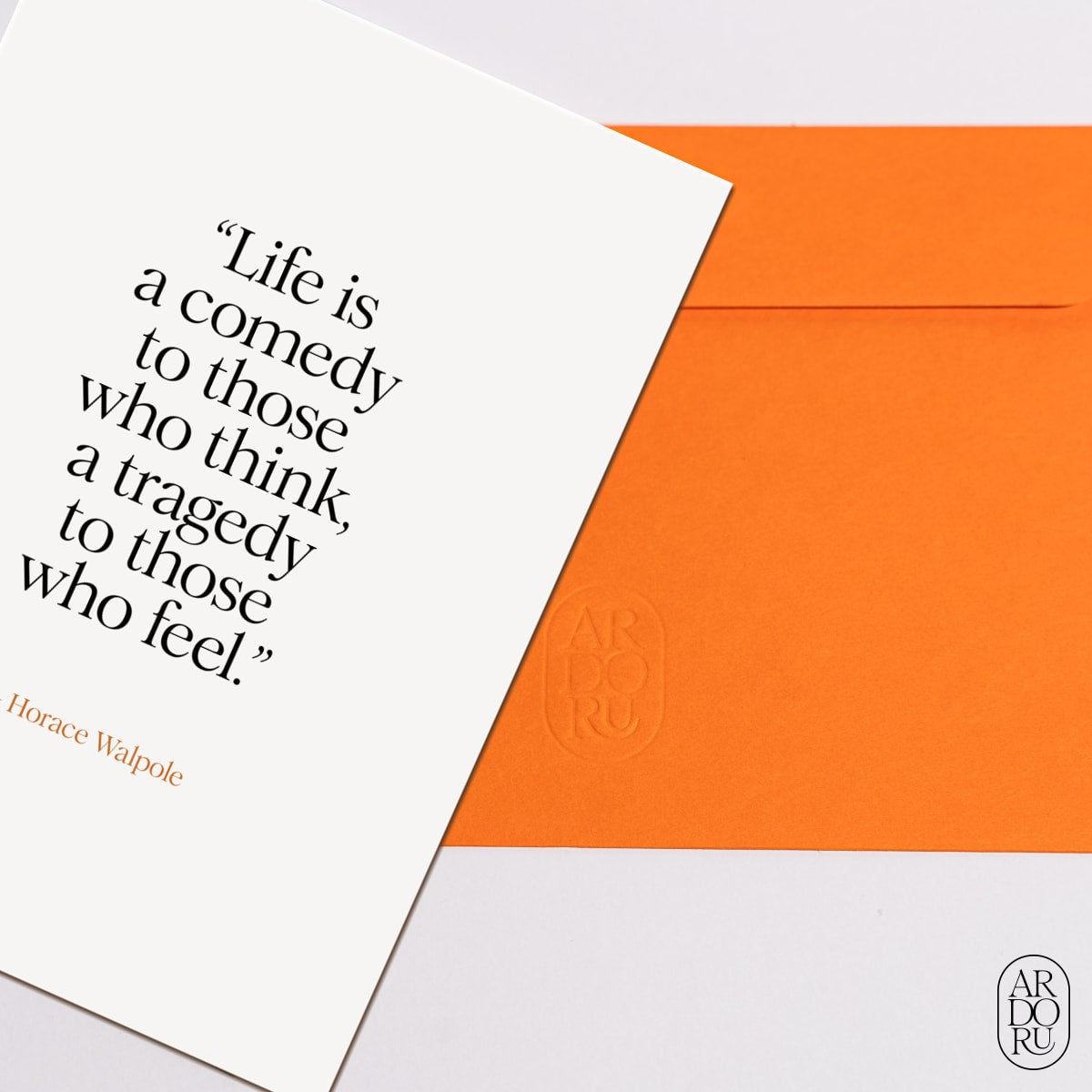 Horace Walpole by Words & Wisdom